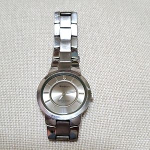 Armitron Mens Watch Silver-Tone Stainless Steel